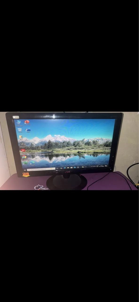 Monitor antigo AOC 18 polegadas 