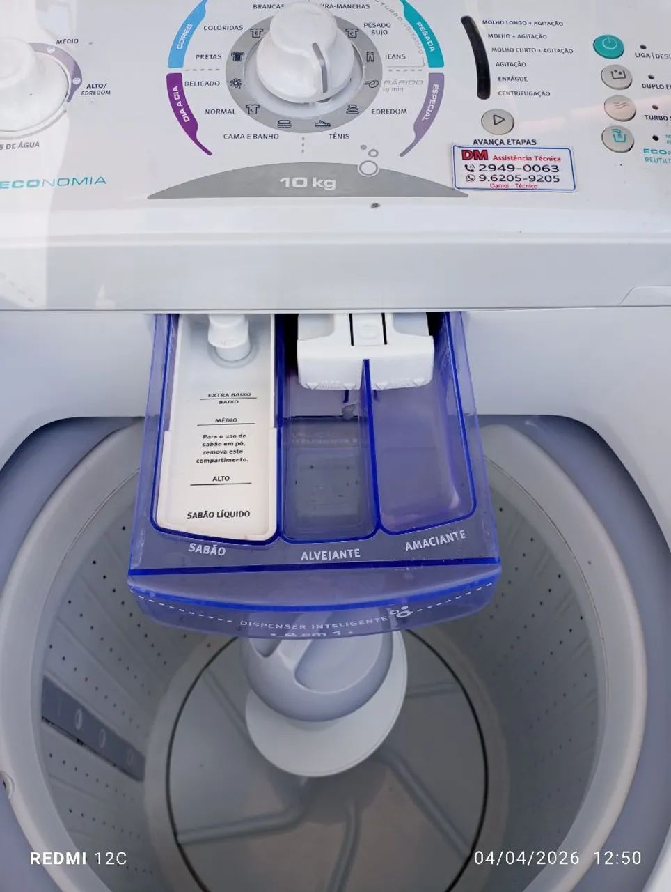 Máquina de Lavar Eletrolux turbo economia  - Foto 6