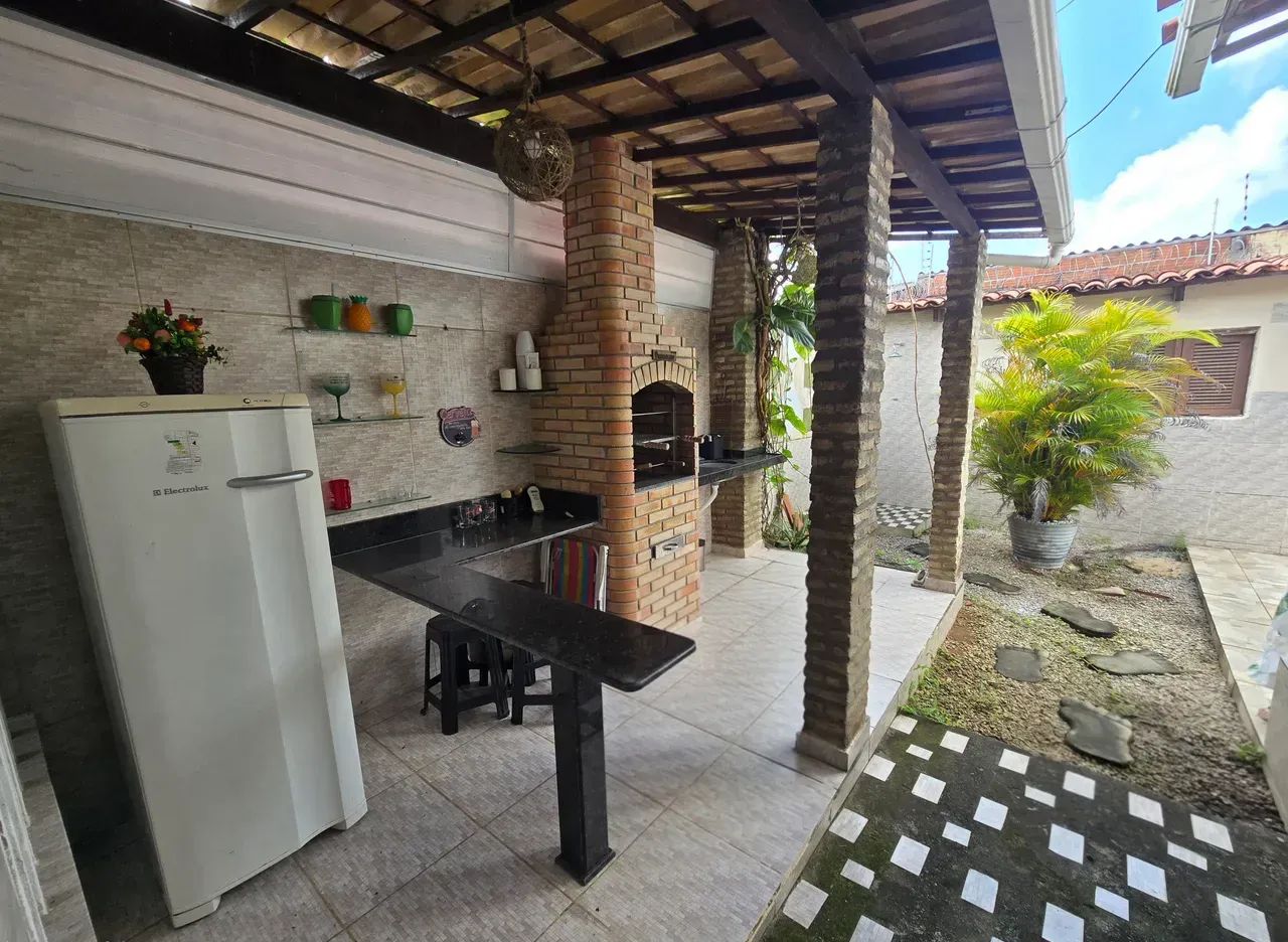 Casa Térrea com Piscina e Área Gourmet no Cidade Satélite  Pitimbu