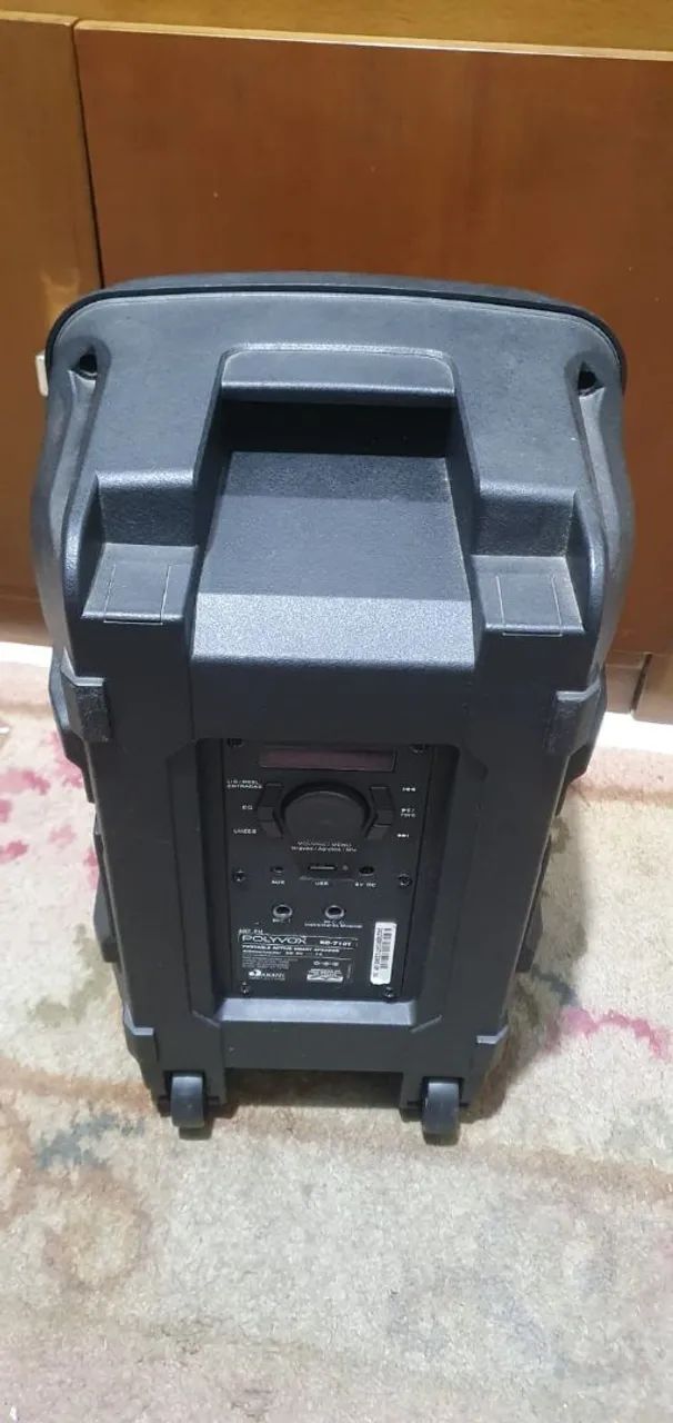 Caixa de som Bluetooth Polivox 300rms forte  - Foto 3