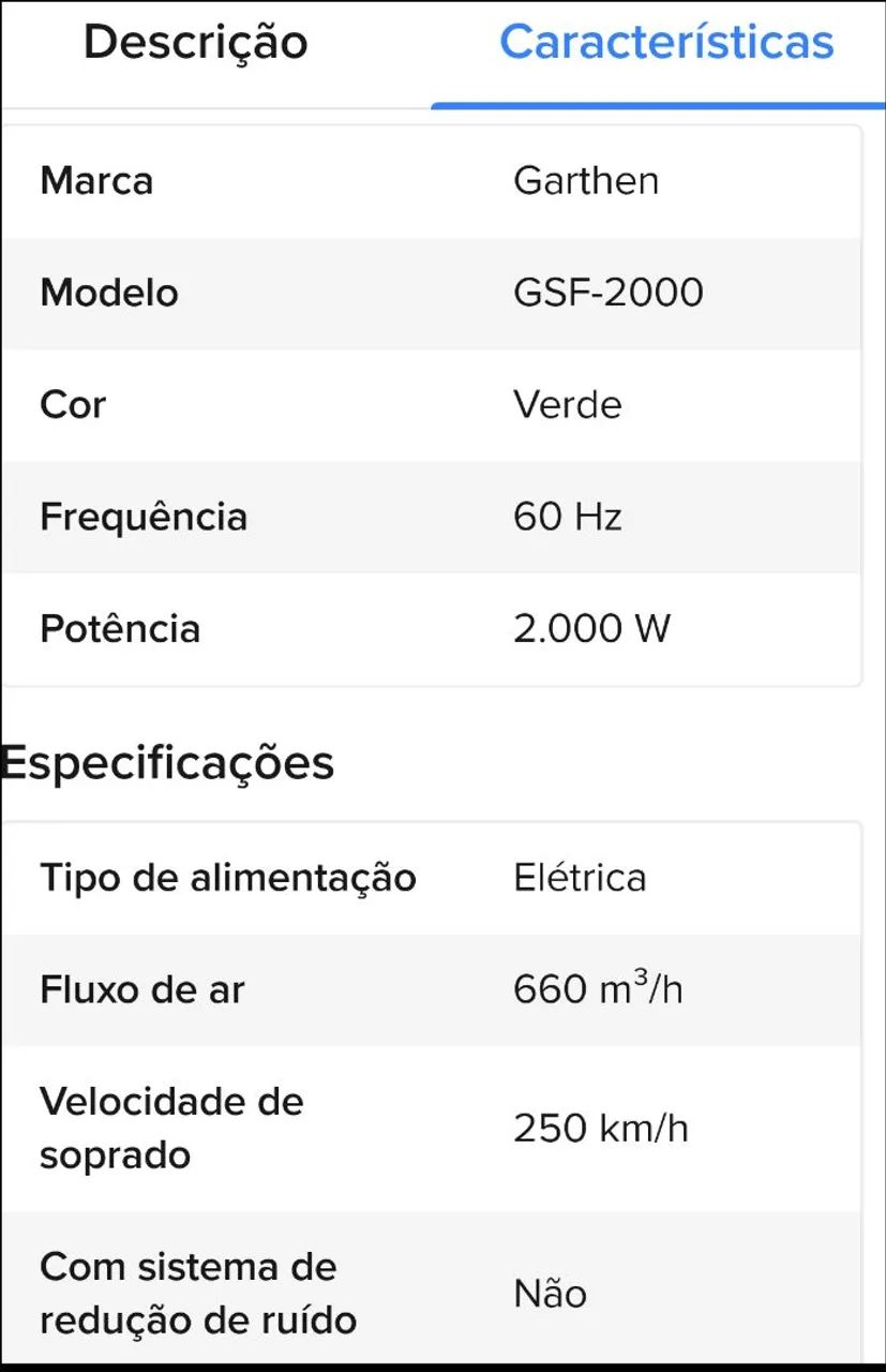 Soprador elétrico  - Foto 4