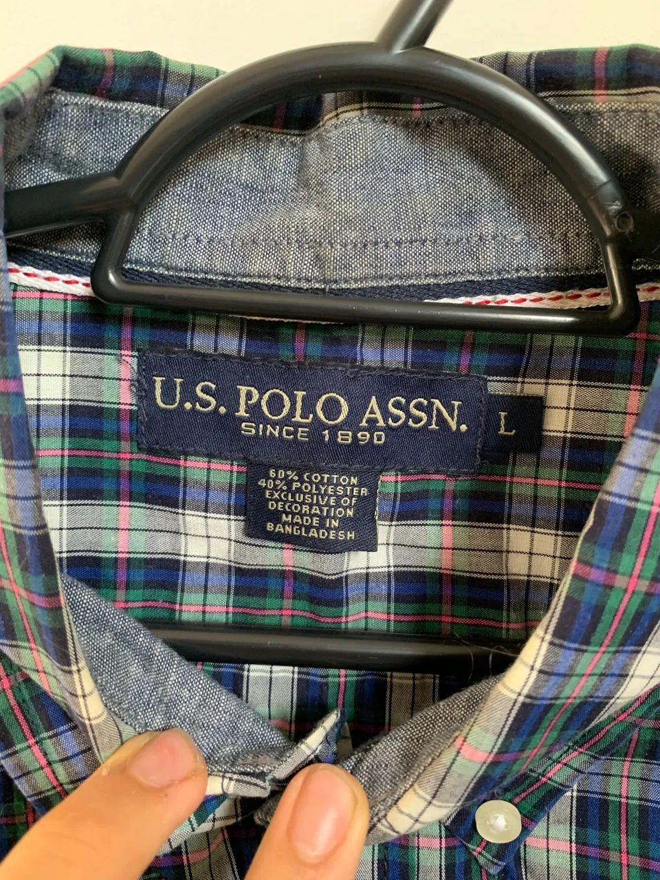 Camisa social xadrez polo assn  - Foto 2