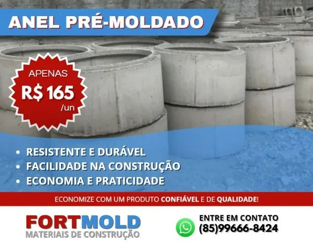 ANEL PRÉ-MOLDADO