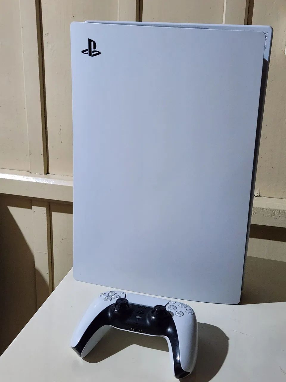 PS5 Físico + controle + cabos + base