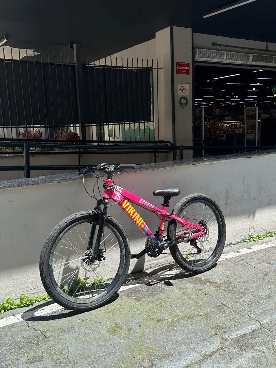 Bicicleta Viking Rosa - Tuff 25  - Foto 2