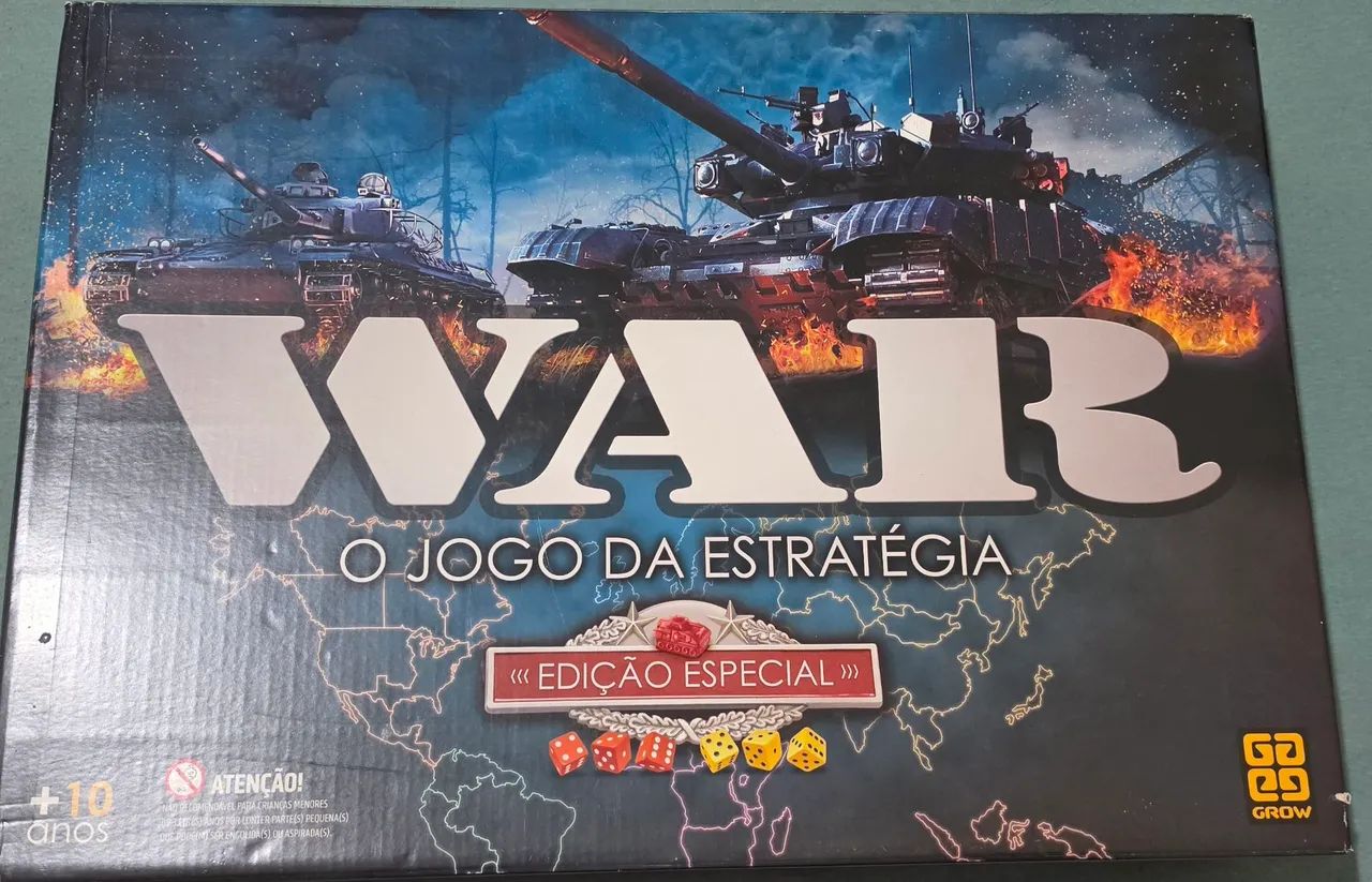 Jogo War Edição Especial 