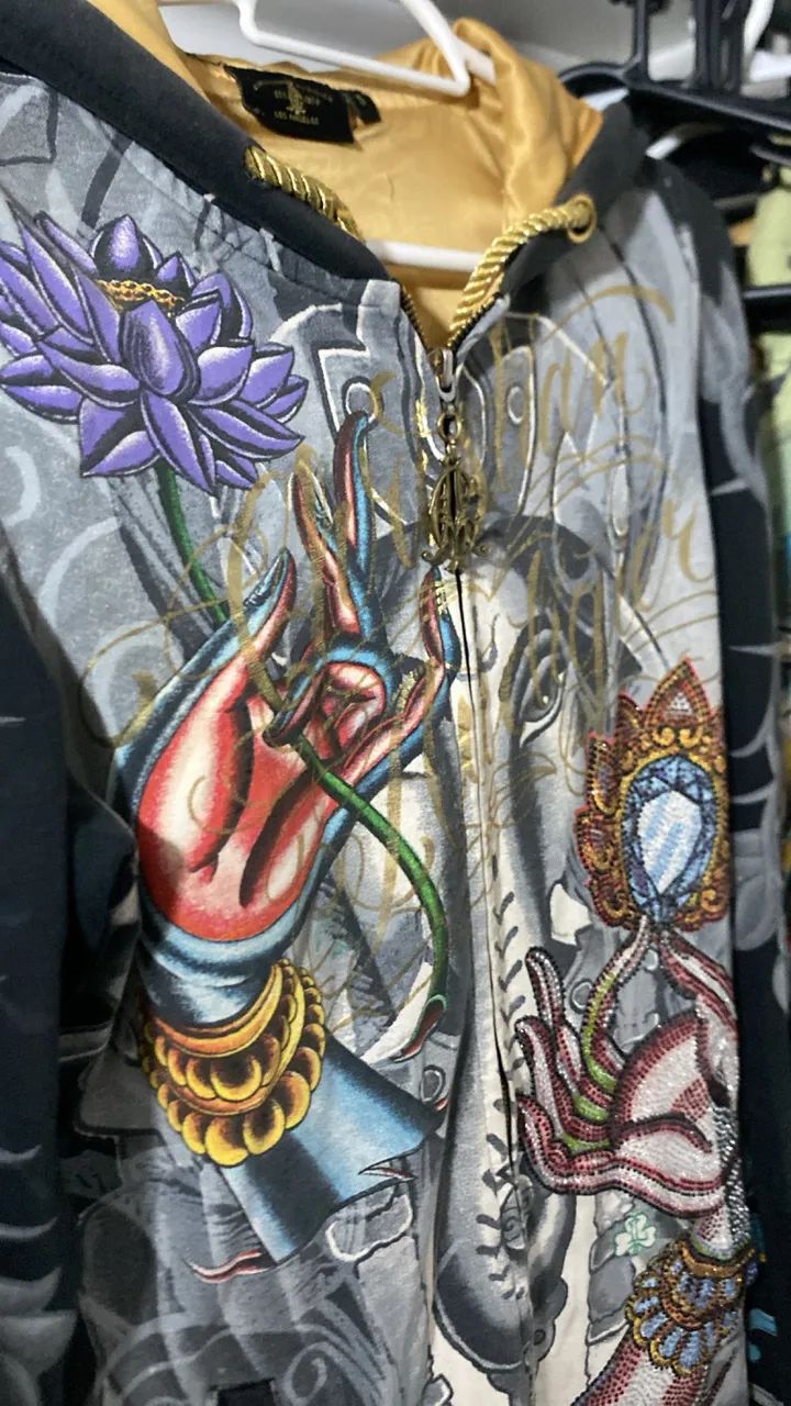 Blusa Christian Audigier S/P - Foto 2