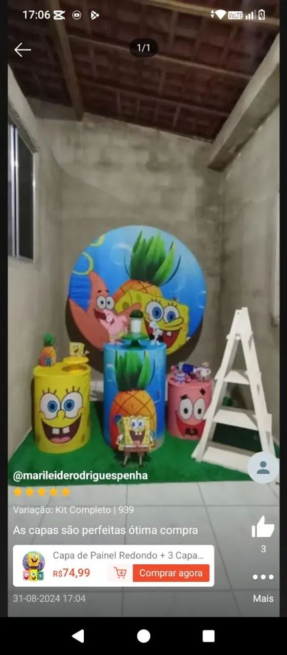 Decoração de festa completa