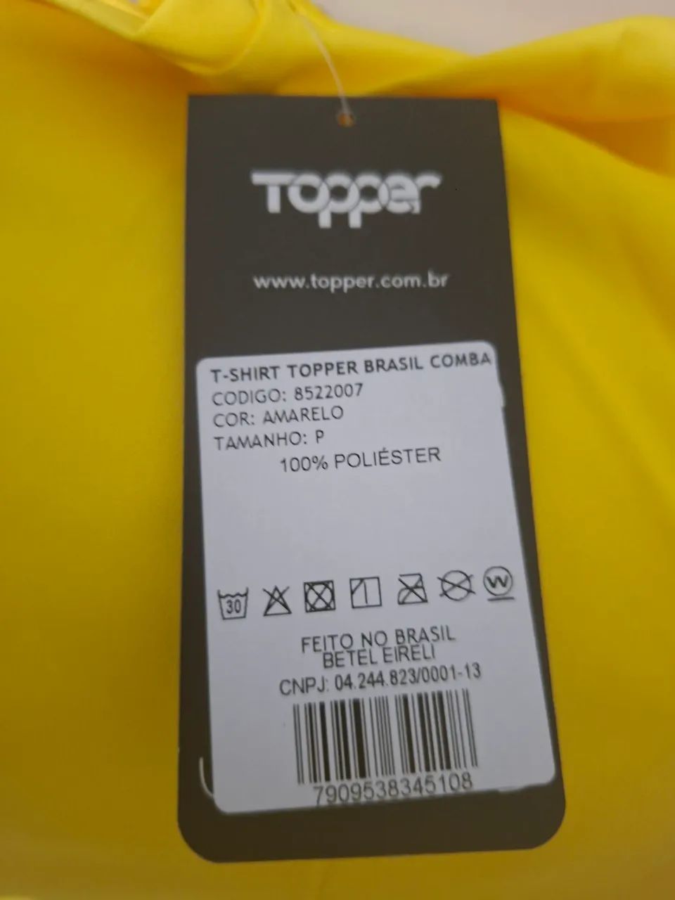 Camisa do Brasil  da Topper - Foto 3