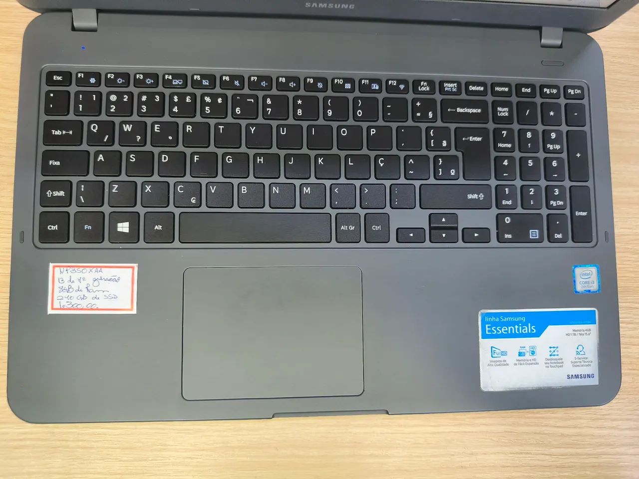 Notebook Samsung NP350xaa i3-7gen - Foto 3
