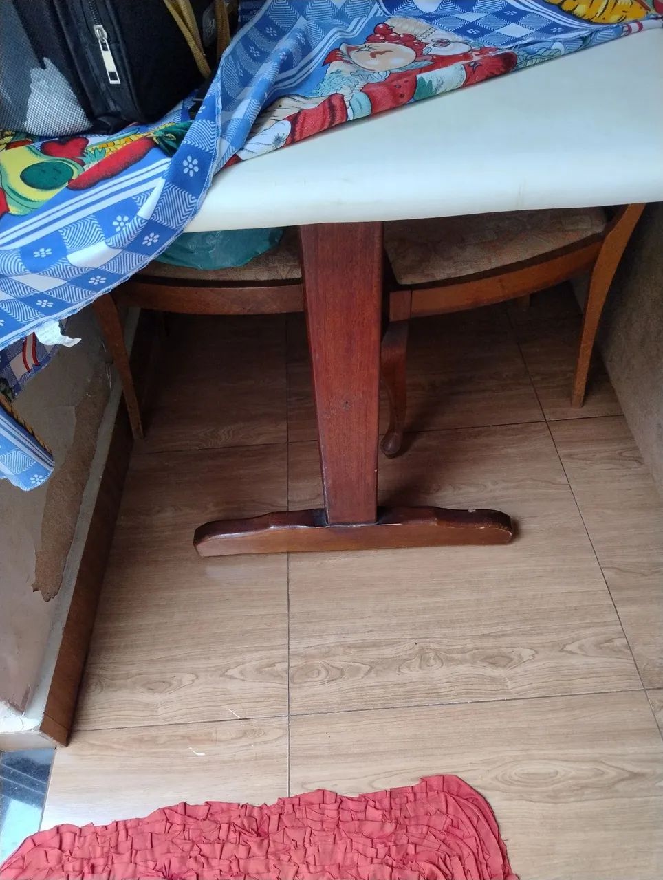 Mesa de madeira rustica - Foto 4
