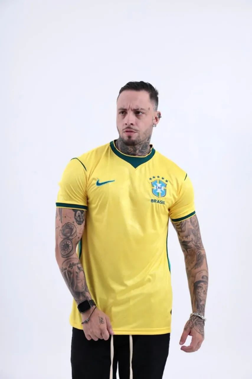Blusa da seleção brasileira oficial atual - Foto 2