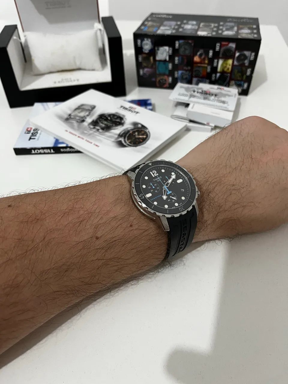 Relógio Tissot Seastar Cronógrafo - Foto 3