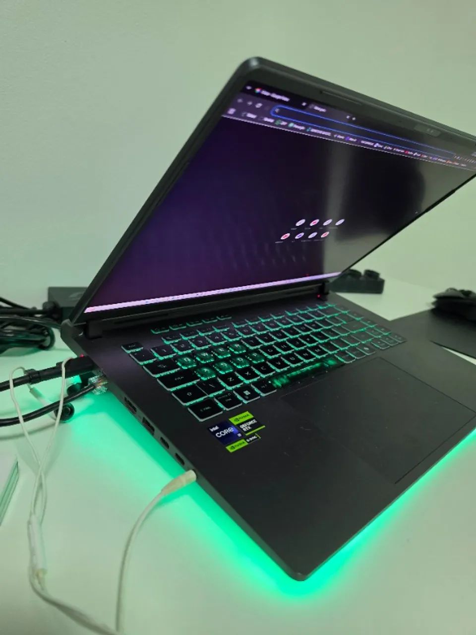 Notebook Gamer Rog Strix Rtx 5070 Core I9 32gb 1tb Ssd + Mouse Gamer Logitech G903 - Foto 5