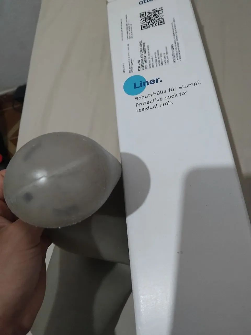 Liner meia para coto, amputação - Foto 6