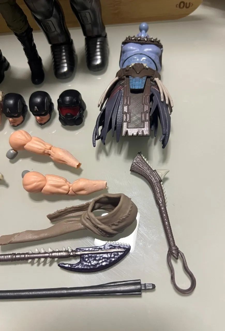 Acessórios Marvel Legends, Gi Joe - escala 1/12 para custos e MODs - Foto 5