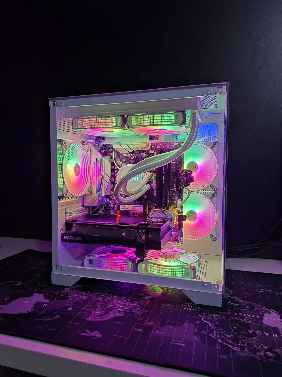 Cpu gamer ryzen 5 5500 RX 6600 com garantia 