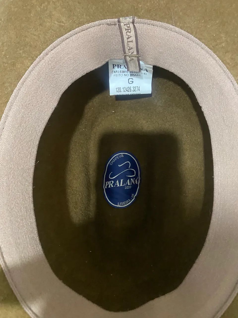 Chapeu pralana marrom - Foto 3