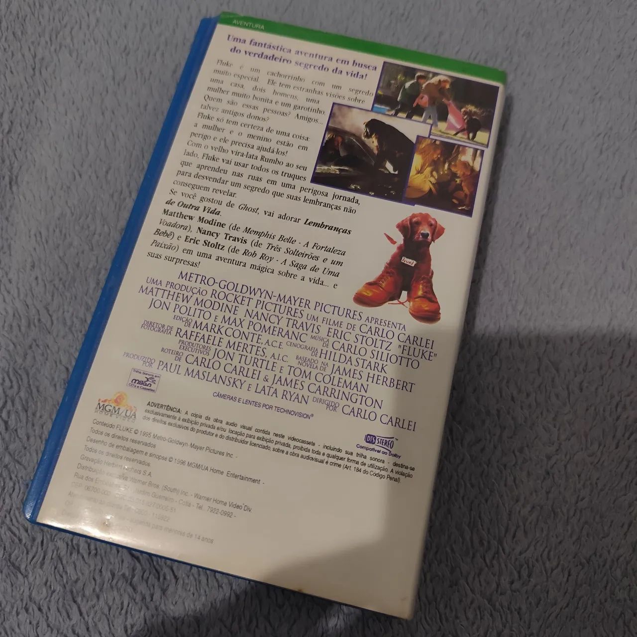 VHS Fluke: Lembranças de Outra Vida (Dublado) - Foto 2