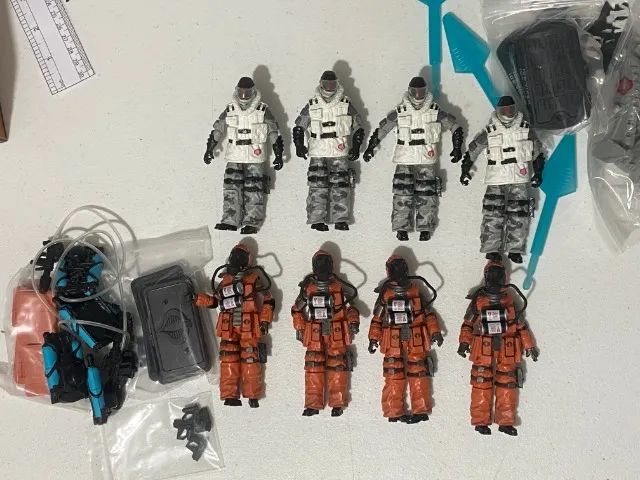 LOTE GI JOE 25TH 30TH MOVIE E NEW AGE HAZARD VIPER E ICE-VIPER  - Foto 4