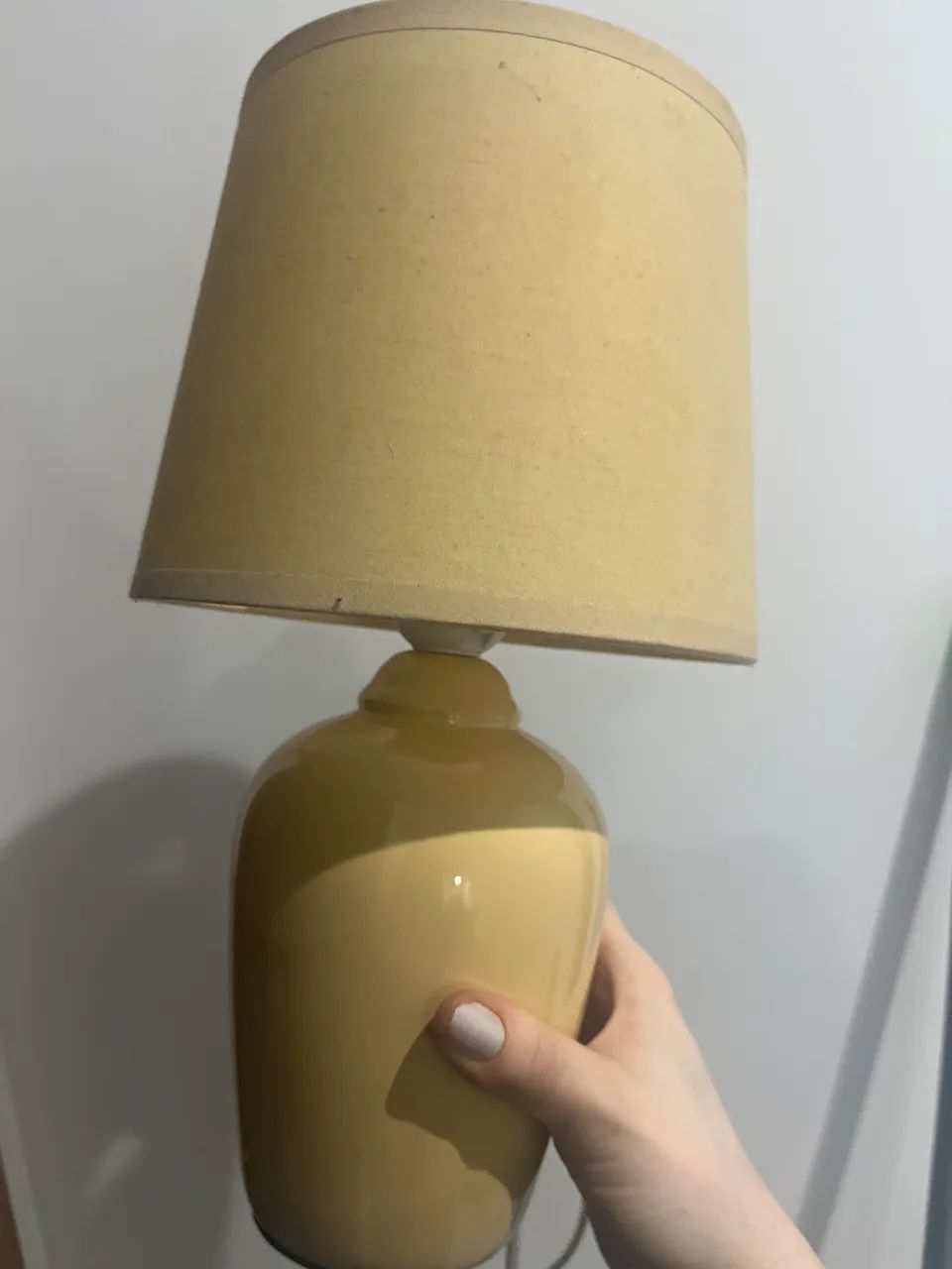 Abajur de cerâmica 