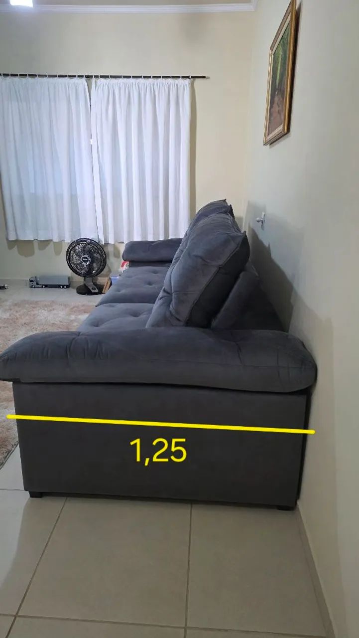 Sofá retrátil e articulado 2,90 - Foto 2