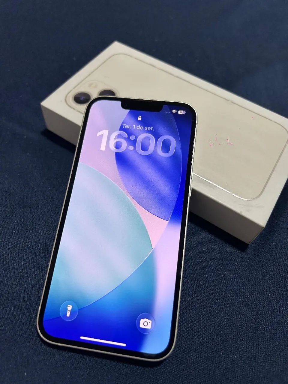 iPhone 13 com caixa e nota fiscal  - Foto 2