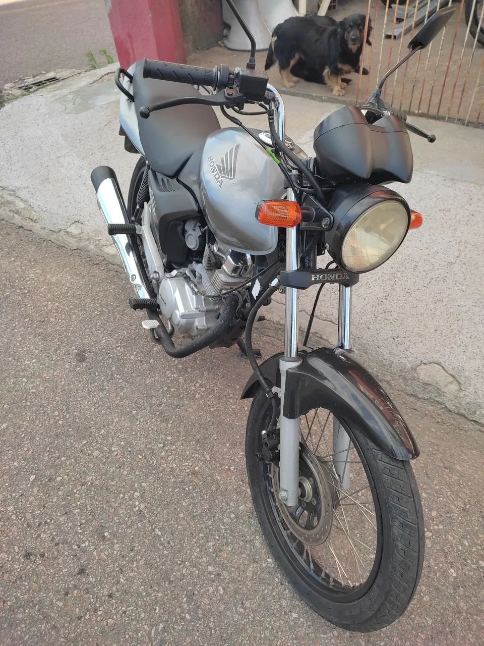 HONDA CG 150 FAN ESDI 2011 PRATA - Foto 2