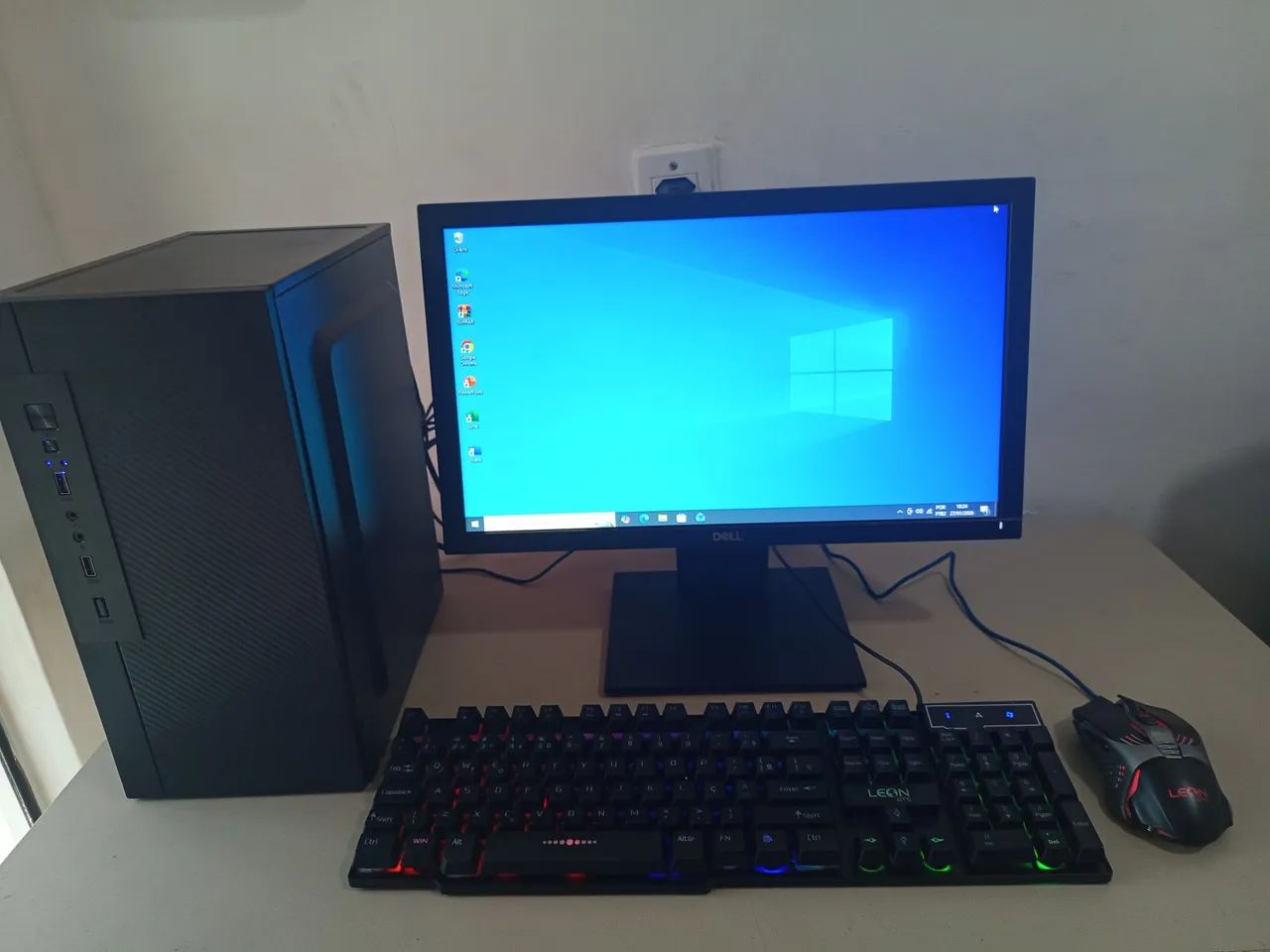 computador core i5-7400 8GB RAM DDR4 SSD tela 20 polegadas  - Foto 3