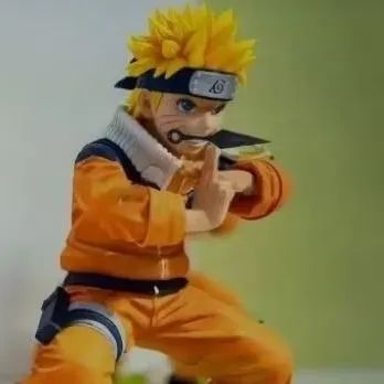 ?Naruto Uzumaki Action Figure PVC Premium 18cm | Pose Clássica para Colecionadores! - Foto 5