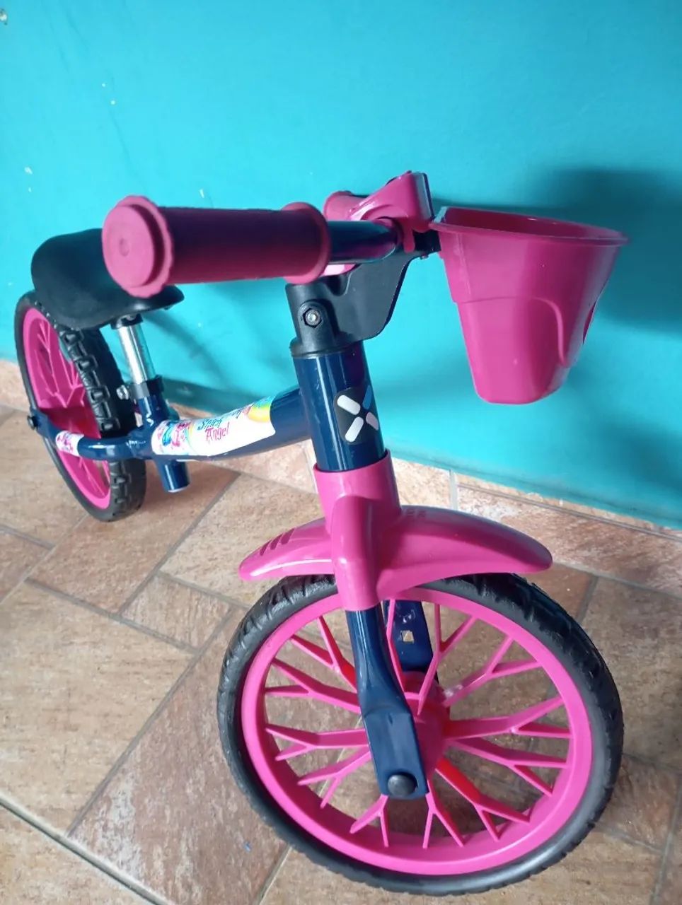 Bicicleta de equilíbrio aro 12 Btwin Lilo e Angel - Foto 5