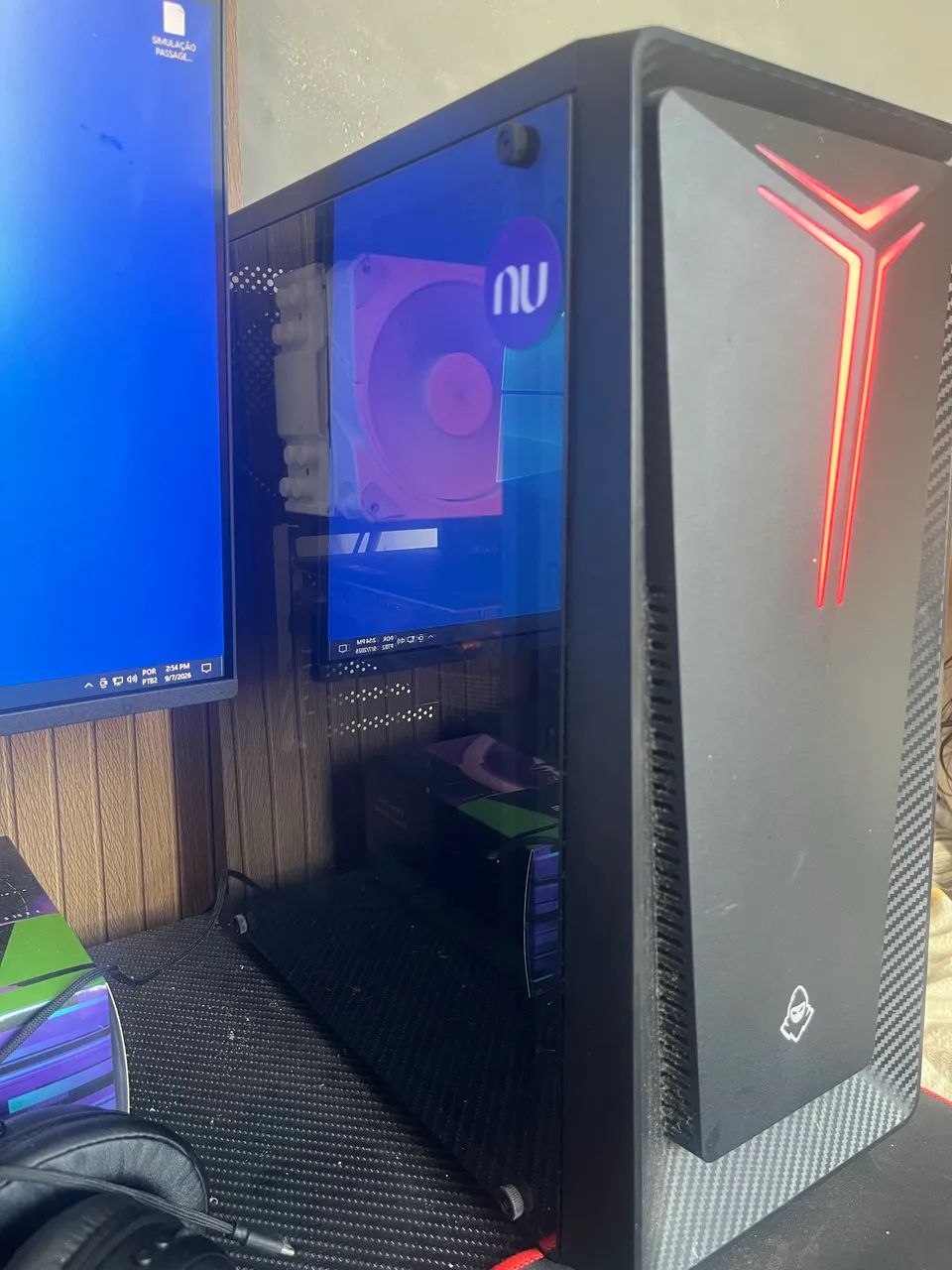 Pc ryzen 5600 + rx580 + 16gb de ram  - Foto 2