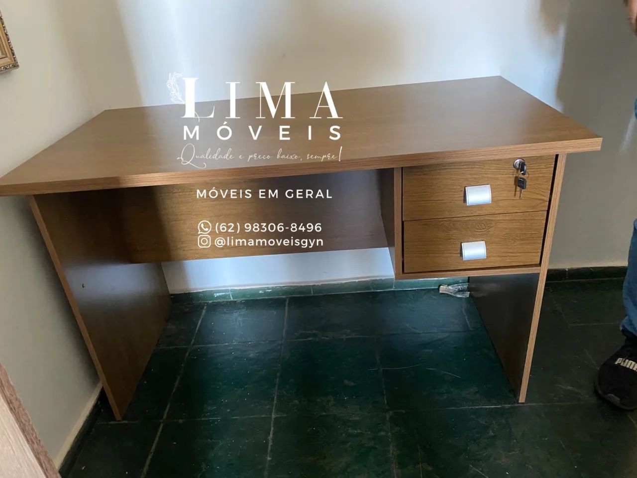 Escrivaninha 2  Gavetas // Mesa para Escritório  - Foto 2