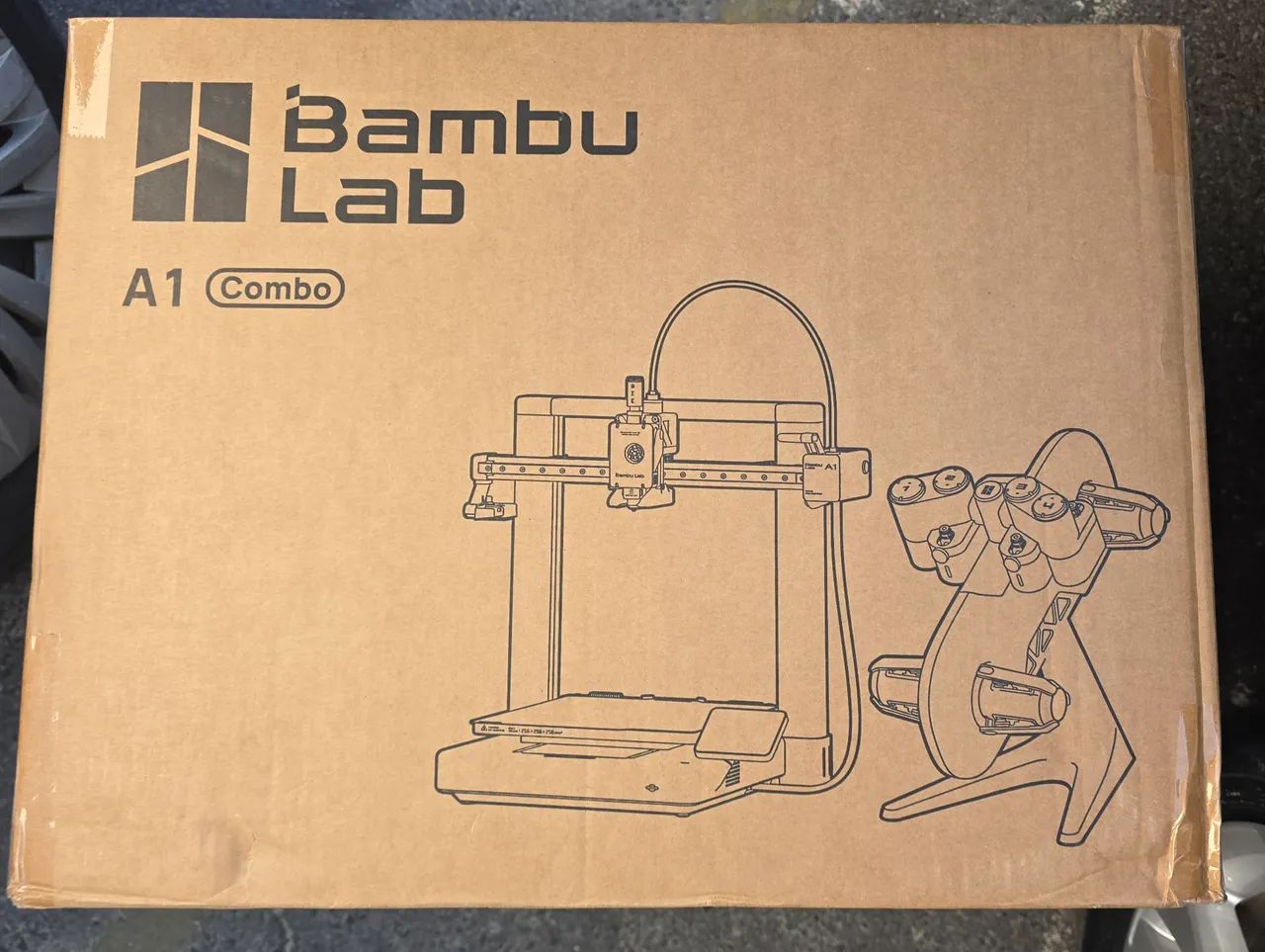 Impressora 3D Bambu Lab A1 Combo AMS