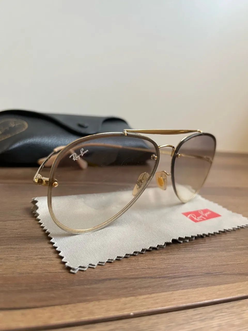 Óculos Rayban Blaze Aviator  - Foto 4