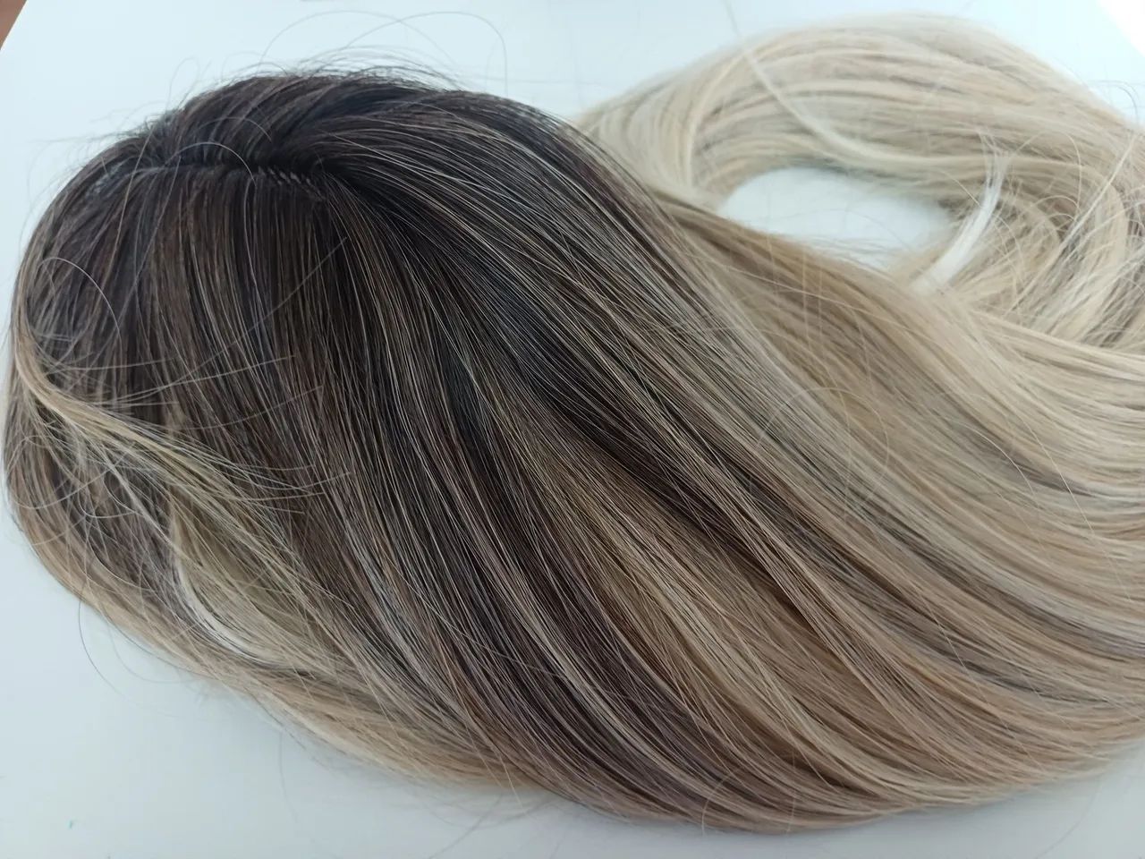 Topo feminino orgânico loiro ou escuro  - Foto 4