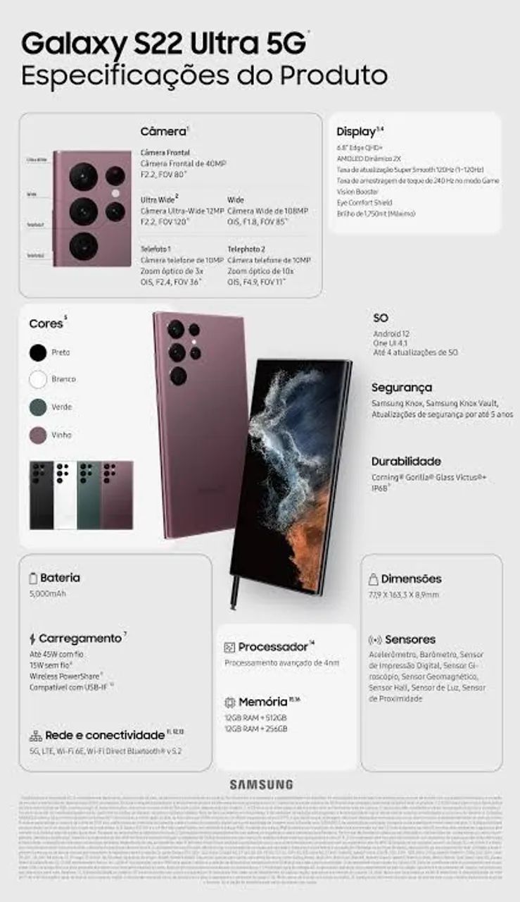 Samsung S22 ultra 