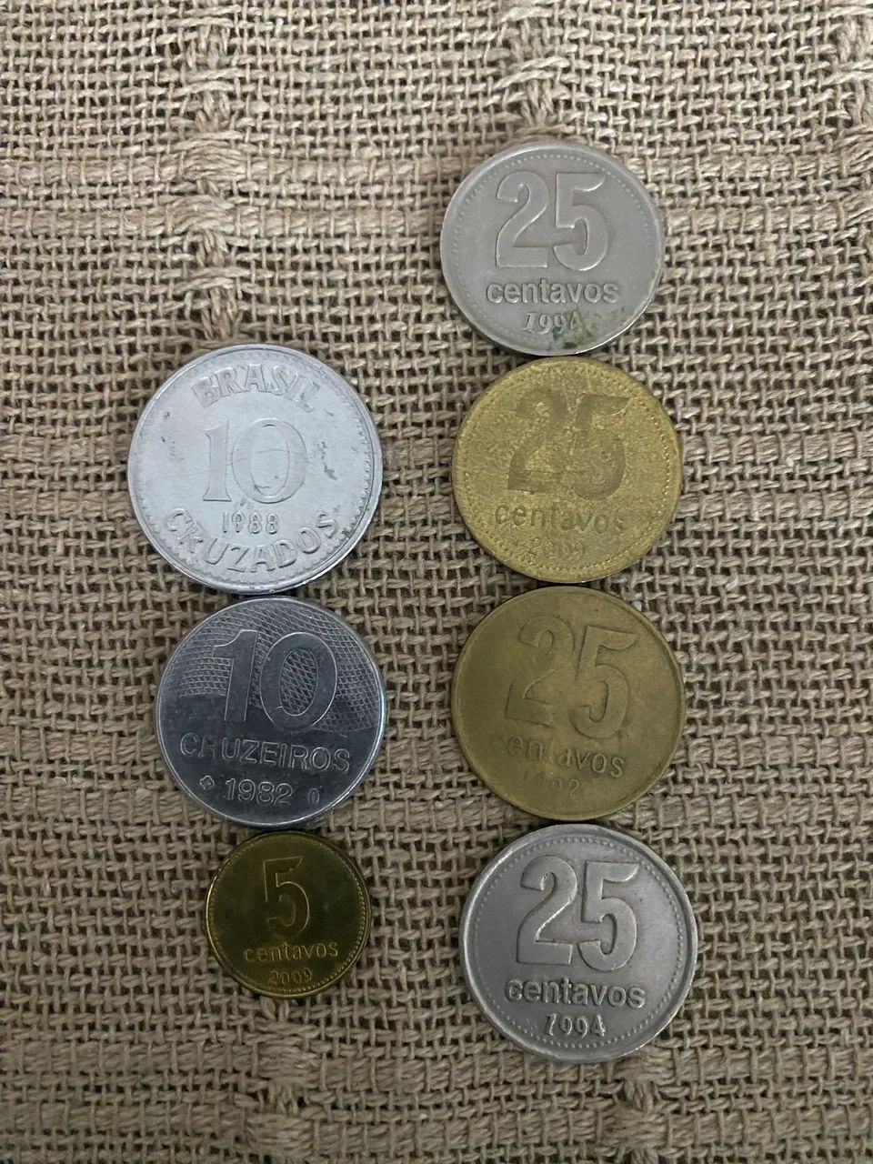 Moedas antigas 