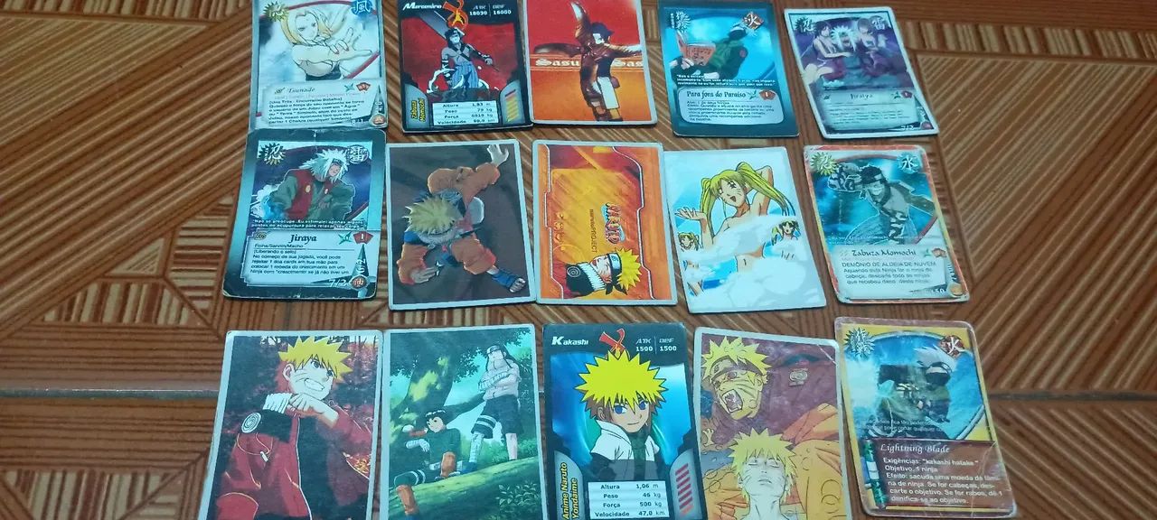 15 cards anos 2000 NARUTO - Foto 4