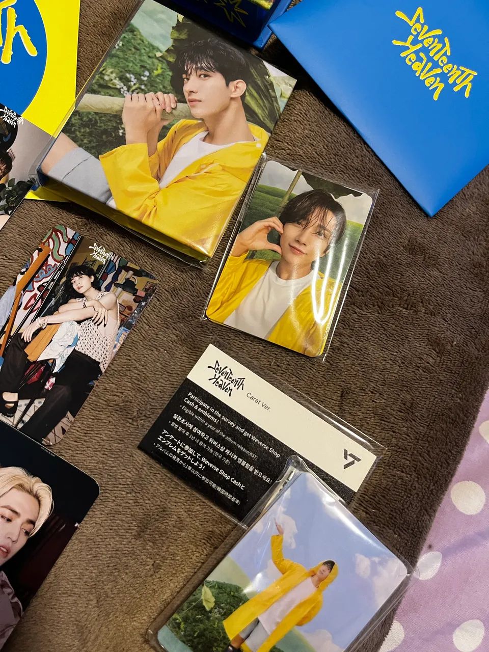 SEVENTEEN BETHESUN weverse特典 アコーディオンフォト SEVENTEEN WeverseJapan特典 アコーディオンフォトカード - メルカリ