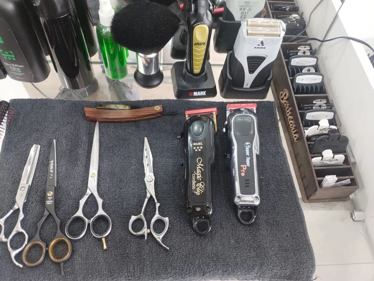 Combo completo para barbeiro 