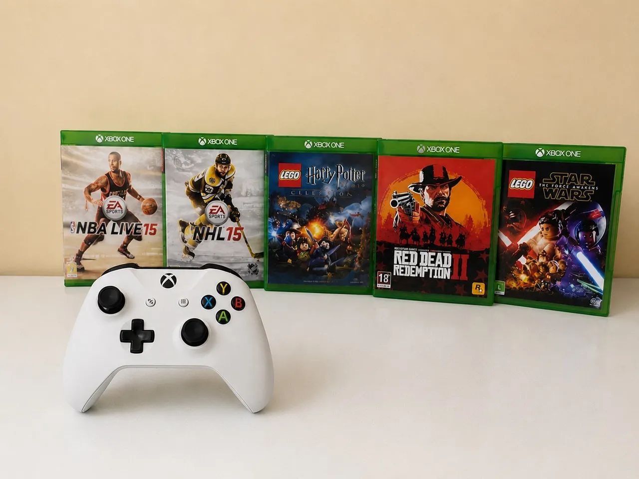 Xbox one s + 1 controle + jogos 