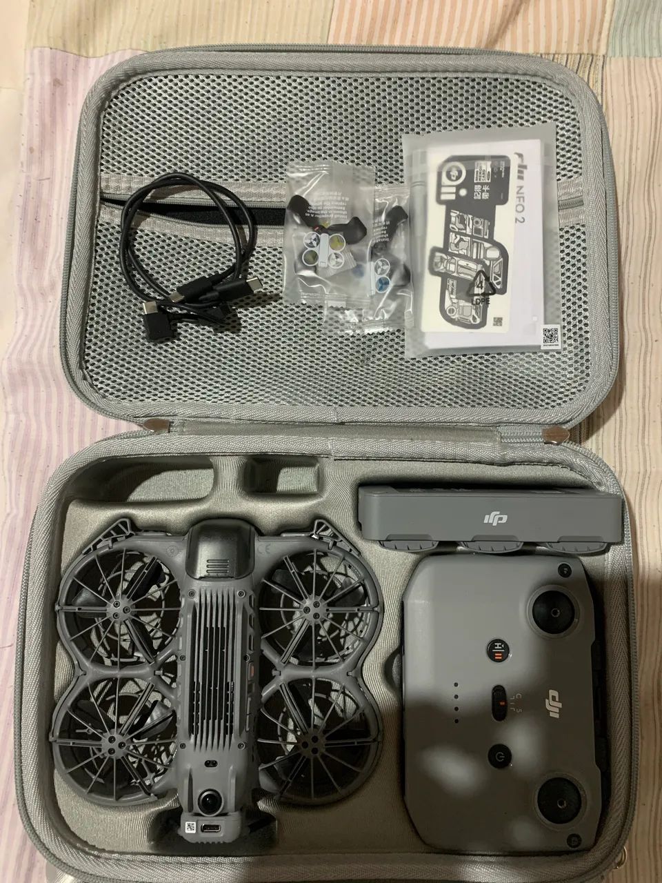 Drone DJI Neo 2 Combo Fly More Nacional Anatel Com Bag