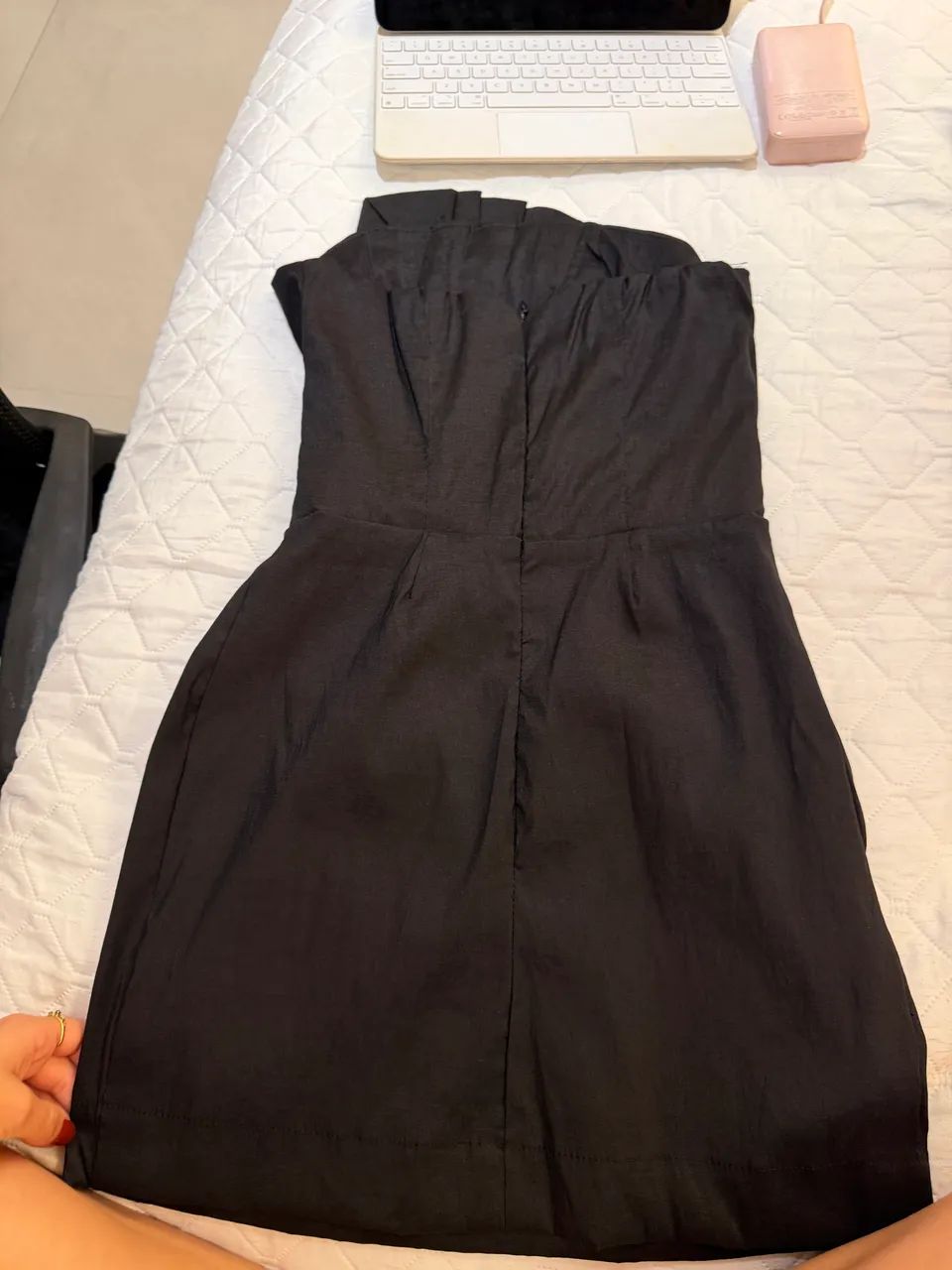vestido arrumado curto preto - Foto 2