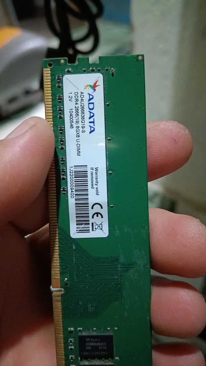 Memória ddr4 adata 8 GB 2666mhz - Memória RAM - Eldorado, Diadema
