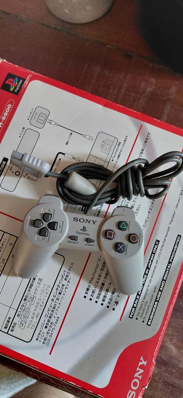 PLAYSTATION 1 ORIGINAL COM CAIXA E MANUAL  - Foto 3