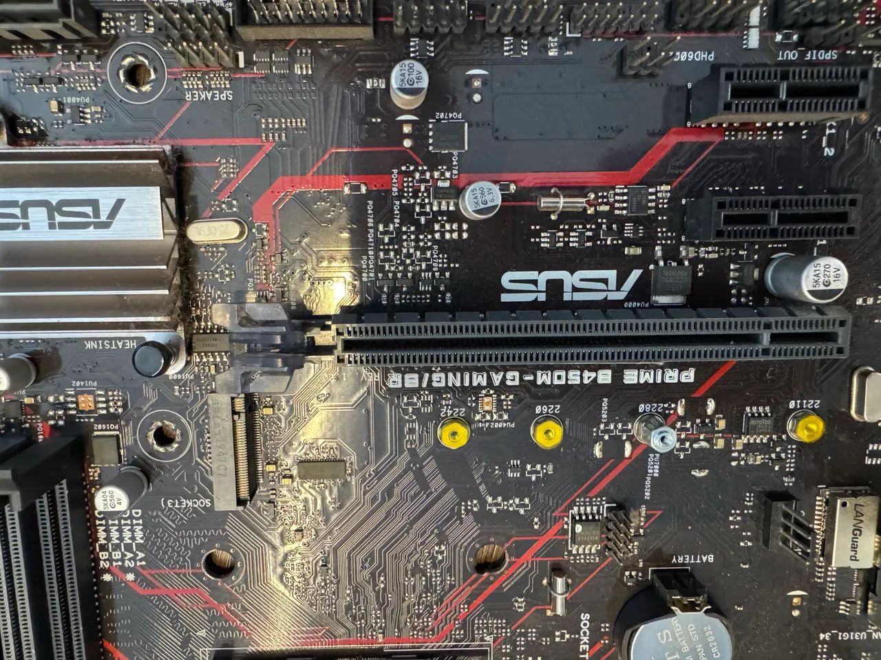 Placa Mãe Asus Prime B450m Gaming/BR - Foto 2