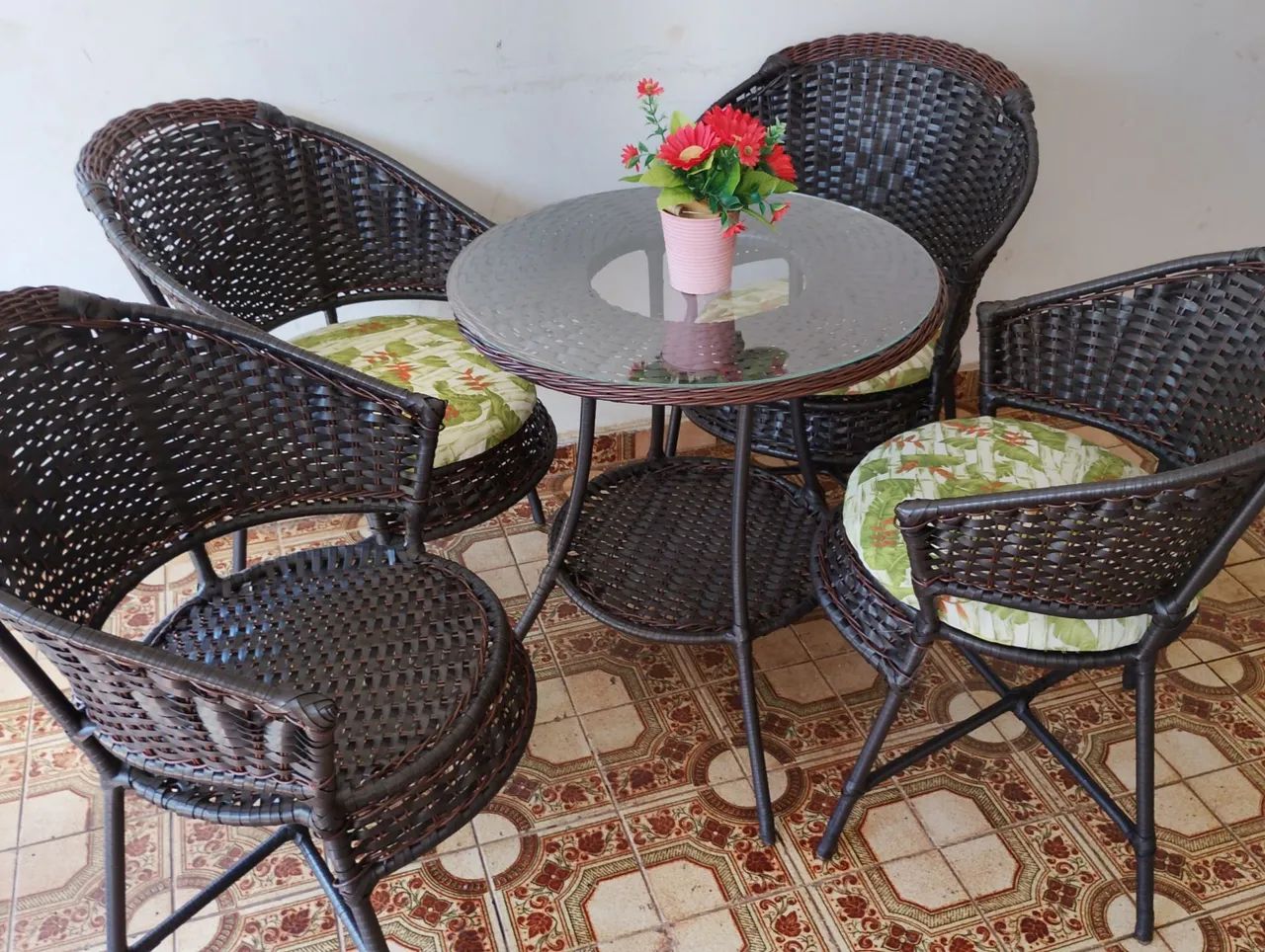 Jogo de poltronas de vime sintético  - Foto 3