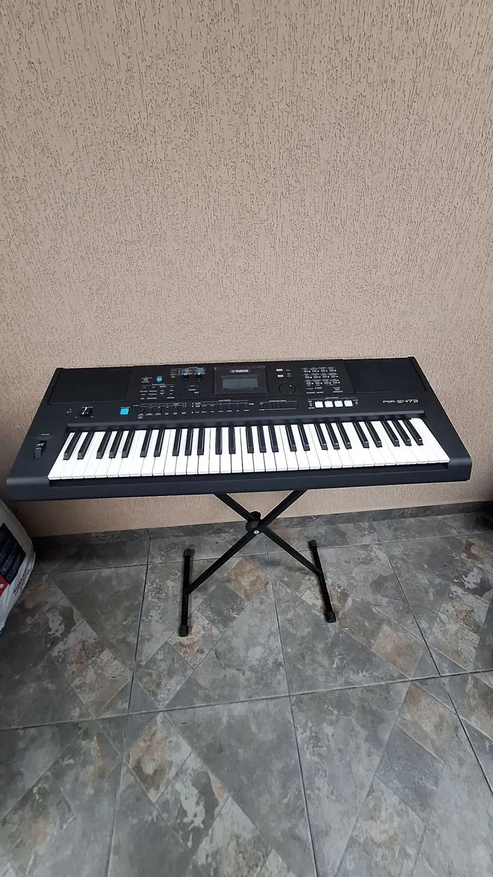 Teclado yamaha E473 impecável! - Foto 2