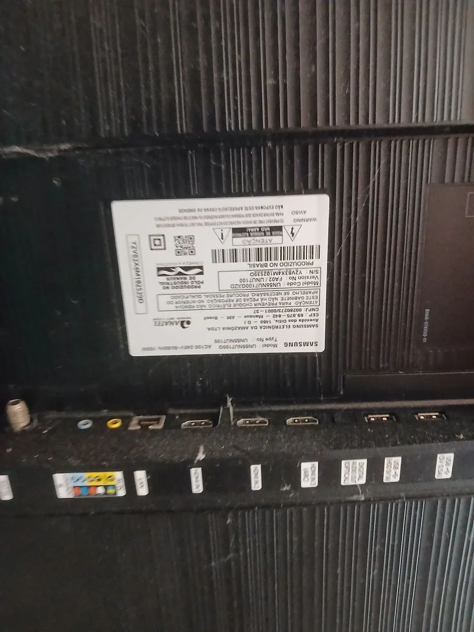 TV 55 polegadas  tela vazou  so tem perguntando so aproveitar as peças  ok  - Foto 2